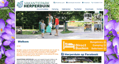 Desktop Screenshot of herperduin.nl