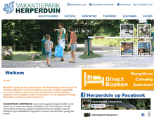 Tablet Screenshot of herperduin.nl